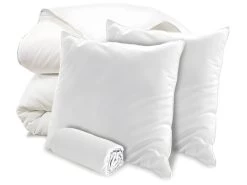 NUIT DE COTON | Pack Prêt à Dormir SERENADE 160x200 Cm | Matelas Ressorts Ensachés + Sommier + Accessoires | Ferme -Magasin de lits ensemble matelas sommier 10205711