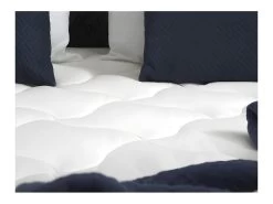 Ensemble Matelas 100% Latex 3 Zones ESSENTIEL + Sommier - Fabriqué En France Dimensions - 140 X 190 Cm, Sommier - Bleu Denim 9 Ensemble Matelas 100% Latex 3 Zones ESSENTIEL + Sommier - Fabriqué En France Dimensions - 140 X 190 Cm, Sommier - Bleu Denim -Magasin de lits ensemble matelas sommier 10778157