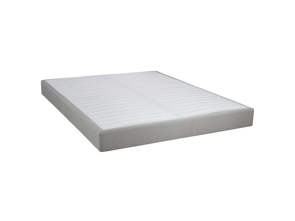 MALDIVES - Pack Matelas 140x190 + Sommier Tapissier Démontable 2x20 Lattes Lin + Pieds Carrés Argent 15cm 2 MALDIVES - Pack Matelas 140x190 + Sommier Tapissier Démontable 2x20 Lattes Lin + Pieds Carrés Argent 15cm – Image 2