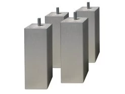 MALDIVES - Pack Matelas 140x190 + Sommier Tapissier Démontable 2x20 Lattes Lin + Pieds Carrés Argent 15cm 9 MALDIVES - Pack Matelas 140x190 + Sommier Tapissier Démontable 2x20 Lattes Lin + Pieds Carrés Argent 15cm -Magasin de lits ensemble matelas sommier 10839935