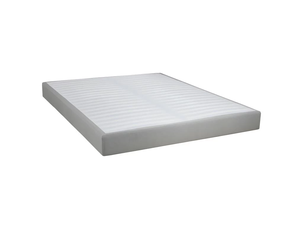 SILHOUETTE - Pack Matelas 140x190 + Sommier Tapissier Démontable 2x20 Lattes Lin + Pieds Carrés Argent 15cm 2 SILHOUETTE - Pack Matelas 140x190 + Sommier Tapissier Démontable 2x20 Lattes Lin + Pieds Carrés Argent 15cm – Image 2