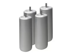 SILHOUETTE - Pack Matelas 140x190 + Sommier Tapissier Démontable 2x20 Lattes Lin + Pieds Argent 15cm 9 SILHOUETTE - Pack Matelas 140x190 + Sommier Tapissier Démontable 2x20 Lattes Lin + Pieds Argent 15cm -Magasin de lits ensemble matelas sommier 10841039