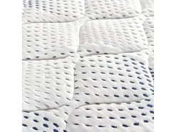 BELLECOUR LITERIE | Ensemble CASTELLANE 160x200 Cm | Matelas Mémoire De Forme + Sommier Bois | Ferme -Magasin de lits ensemble matelas sommier 10874501