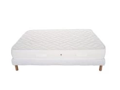 Ensemble Matelas Zen + Sommier 140x200 Hauteur 20cm -Magasin de lits ensemble matelas sommier 11573679