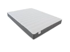Ensemble Literie 140 X 190 Cm - Sommier Coffre Naturel Clair + Matelas Mousse HD - HEAVEN De DREAMEA PLAY -Magasin de lits ensemble matelas sommier 12352967