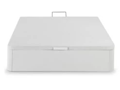 Ensemble Literie 160 X 200 Cm - Sommier Coffre Blanc + Matelas Ressorts Ensachés - MARQUIS De DREAMEA PLAY -Magasin de lits ensemble matelas sommier 12353089