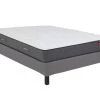 Ensemble Sommier Déco En Kit + Matelas Ressorts Ensachés 5 Zones Accueil Mémoire De Forme BABYLONE De DREAMEA ép.23cm - 140 X 190 Cm
