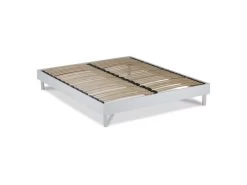 Ensemble Matelas Emeraude Mousse Accueil Mémoire Moelleux 24 Cm Et Sommier Bois Blanc - 160x200cm 9 Ensemble Matelas Emeraude Mousse Accueil Mémoire Moelleux 24 Cm Et Sommier Bois Blanc - 160x200cm -Magasin de lits ensemble matelas sommier 14481205