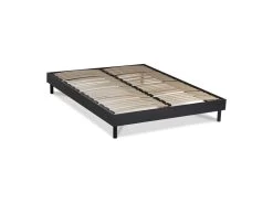 Ensemble Matelas Dolce Vita Ressorts Ensachés Accueil Mémoire 28cm Et Sommier Bois Noir 160x200cm -Magasin de lits ensemble matelas sommier 14481323