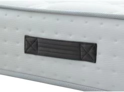 Ensemble Sommier + Matelas 160 X 200 Cm Ressorts Ensachés Mémoire De Forme 7 Zones - ép.25cm - IONIA De DREAMEA -Magasin de lits ensemble matelas sommier 14515227