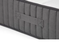 Ensemble Sommier + Matelas 140 X 200 Cm Ressorts Ensachés 7 Zones Et Mousse Haute Résilience ép.26cm - AUDACE De PALACIO -Magasin de lits ensemble matelas sommier 18376921