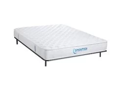Ensemble Cadre à Lattes + Matelas Ressorts Ensachés ép22cm PRESTIGE De DREAMEA - 160 X 200 Cm