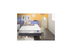 Ensemble Merinos Happy Lit - 100% Latex + Sommier Confort Medium 160x200 - Double Sommier -Magasin de lits ensemble matelas sommier 20976247