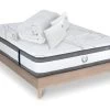 Ensemble Matelas Signature Ressorts Ensachés Accueil Mémoire + Sommier + Accessoires - 160 X 200
