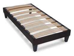 BELLECOUR LITERIE | Ensemble PRIVILEGE 90x200 Cm | Matelas Ressorts Ensachés + Sommier Bois | Ferme -Magasin de lits ensemble matelas sommier 22080725