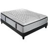 OLYMPE LITERIE | Ensemble PHIGALIE 160x200 Cm | Matelas Ressorts Ensachés + Sommier Bois | Ferme