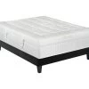 BELLECOUR LITERIE | Ensemble EMPEREUR 160x200 Cm | Matelas Mémoire De Forme + Sommier Bois | Ferme