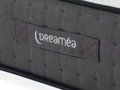 Ensemble Sommier Déco En Kit + Matelas Ressorts Ensachés 5 Zones Accueil Mémoire De Forme BABYLONE De DREAMEA ép.23cm - 140 X 190 Cm -Magasin de lits ensemble matelas sommier 350779