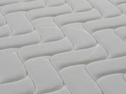 Ensemble Sommier Déco En Kit + Matelas Ressorts Ensachés 5 Zones Accueil Mémoire De Forme BABYLONE De DREAMEA ép.23cm - 140 X 190 Cm -Magasin de lits ensemble matelas sommier 350781