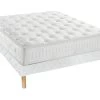 Ensemble Sommier + Matelas Ressorts Ensachés Et Mémoire De Forme ASTRIA Art Collection De DREAMEA - 140x190 Cm