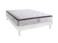 Ensemble Sommier + Matelas Ressorts Ensachés 160 X 200 Cm - ép. 27 Cm - HATEM De PALACIO