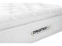 Ensemble Sommier Et Matelas Anti-feu Ressorts Ensachés Et Surmatelas Intégré DELICE De DREAMEA HOTEL - 140 X 190 Cm -Magasin de lits ensemble matelas sommier 389145