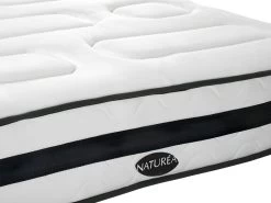 Ensemble Sommier + Matelas Ressorts Ensachés 7 Zones Mémoire Forme AMARANTE De NATUREA - 180 X 200 Cm -Magasin de lits ensemble matelas sommier 389273 1