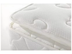 Ensemble Sommier + Matelas Ressorts Ensachés Surmatelas Intégré AMERICAN DREAM De DREAMEA - 180 X 200 Cm -Magasin de lits ensemble matelas sommier 390163