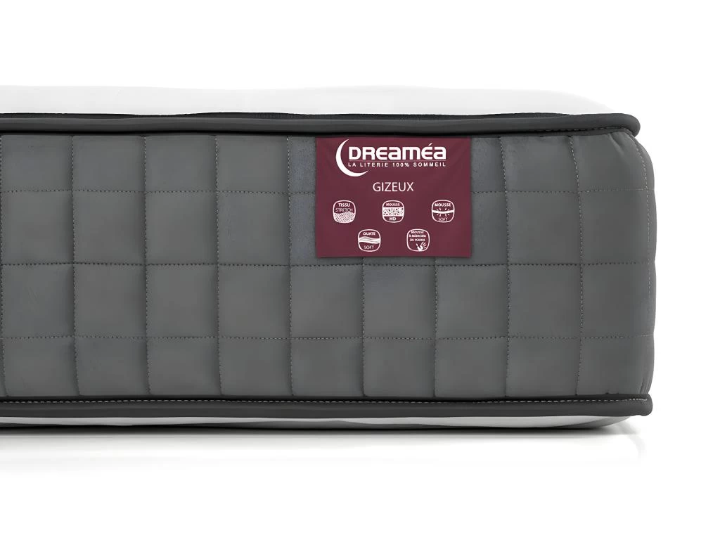 Ensemble Sommier + Matelas Mémoire De Forme GIZEUX De DREAMEA ép.28cm - 160 X 200 Cm 7 Ensemble Sommier + Matelas Mémoire De Forme GIZEUX De DREAMEA ép.28cm - 160 X 200 Cm – Image 7
