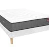 Ensemble Sommier + Matelas Mémoire De Forme GIZEUX De DREAMEA ép.28cm - 160 X 200 Cm