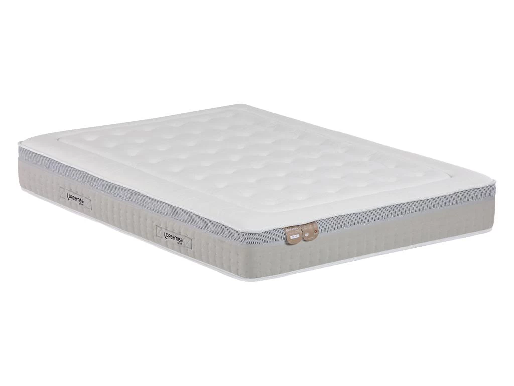 Ensemble Sommier + Matelas Mousse Mémoire De Forme Avec Surmatelas Intégré ép.26 Cm - 140 X 190 Cm - ALCEE De DREAMEA 2 Ensemble Sommier + Matelas Mousse Mémoire De Forme Avec Surmatelas Intégré ép.26 Cm - 140 X 190 Cm - ALCEE De DREAMEA – Image 2