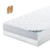 CHYPRE - Pack Matelas + Tapissier 90x190 + Pieds