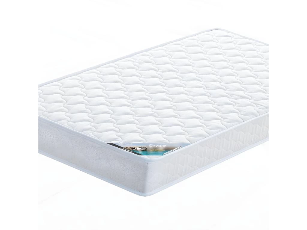 CHYPRE - Pack Matelas + Tapissier 90x190 + Pieds 2 CHYPRE - Pack Matelas + Tapissier 90x190 + Pieds – Image 2