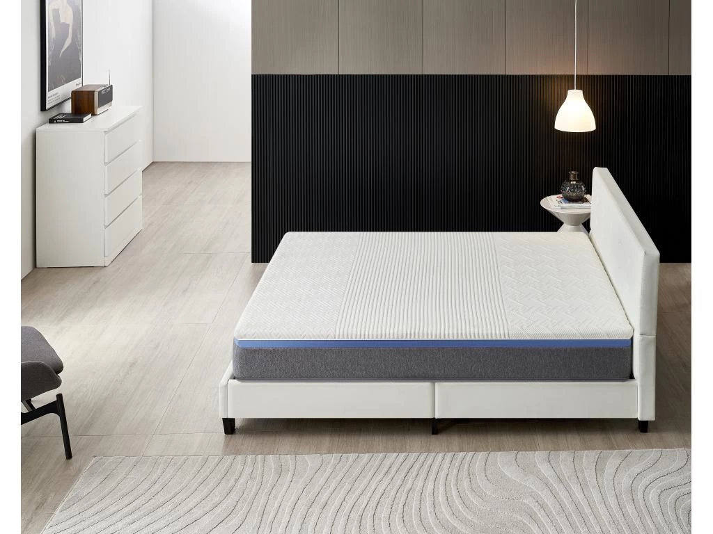 Ensemble Matelas + Lit Avec Tête De Lit 140x190 Cm, Ypsilon Souple 28cm D’épaisseur 3 Ensemble Matelas + Lit Avec Tête De Lit 140x190 Cm, Ypsilon Souple 28cm D’épaisseur – Image 3