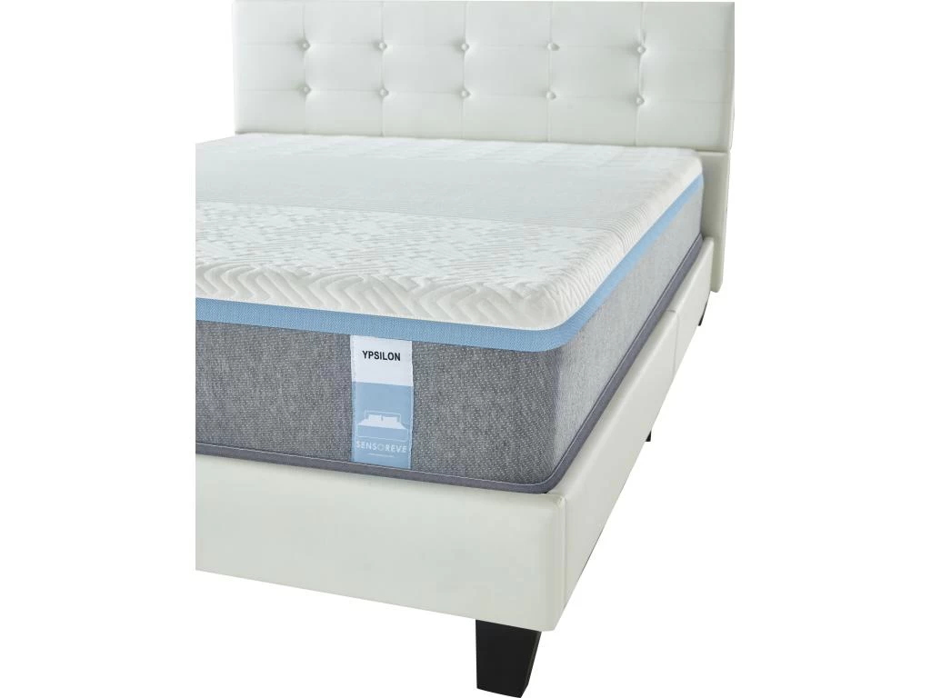 Ensemble Matelas + Lit Avec Tête De Lit 140x190 Cm, Ypsilon Souple 28cm D’épaisseur 5 Ensemble Matelas + Lit Avec Tête De Lit 140x190 Cm, Ypsilon Souple 28cm D’épaisseur – Image 5
