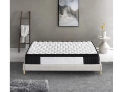 Ensemble Matelas Ressorts + Sommier 140x200cm, Elekctra 30cm D’épaisseur Et Sommier Tissu Blanc 8 Ensemble Matelas Ressorts + Sommier 140x200cm, Elekctra 30cm D’épaisseur Et Sommier Tissu Blanc -Magasin de lits ensemble matelas sommier 9258345