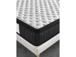 Ensemble Matelas Ressorts + Sommier 140x200cm, Elekctra 30cm D’épaisseur Et Sommier Tissu Blanc 9 Ensemble Matelas Ressorts + Sommier 140x200cm, Elekctra 30cm D’épaisseur Et Sommier Tissu Blanc -Magasin de lits ensemble matelas sommier 9258347