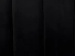 Lit 160 X 200 Cm Avec Tête De Lit Coutures Verticales - Velours - Noir Et Doré - CLARISSE -Magasin de lits fauteuil de bureau 424545