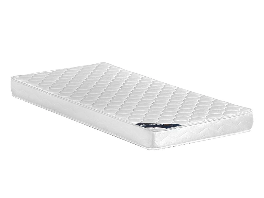 Lit ROMEO Tête De Lit Capitonnée - 90 X 190 Cm - Tissu Gris + Matelas 3 Lit ROMEO Tête De Lit Capitonnée - 90 X 190 Cm - Tissu Gris + Matelas – Image 3