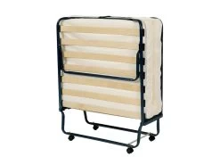 CONFORT - Lit Pliant à Roulettes 90x190cm 17 Lattes