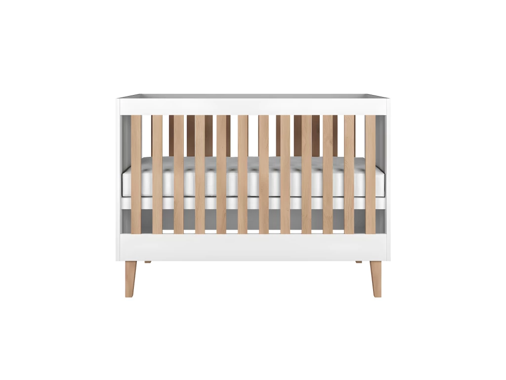 Lit Bébé 60x120 Kubi - Blanc 1 Lit Bébé 60x120 Kubi - Blanc