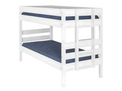 Lit Superposé Aniba Blanc 90x190 Cm