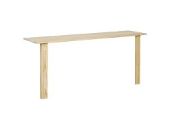Pack Lit Mezzanine Avec Bureau Et Matelas 1 Place Ali Bois Naturel 90x190 Cm -Magasin de lits lit 13076589