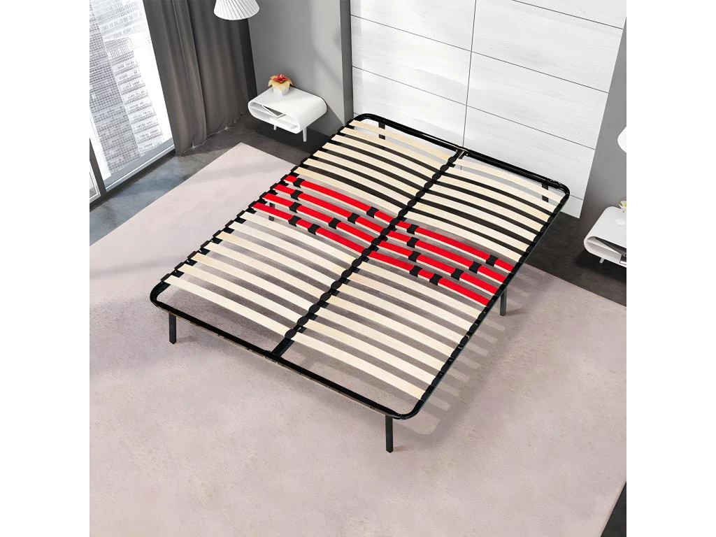 Kit Cadre à Lattes Morphologique Zones De Confort - 160 X 200 Cm 2 Kit Cadre à Lattes Morphologique Zones De Confort - 160 X 200 Cm – Image 2