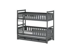 Lit Superposé Kors 90x200 Gris