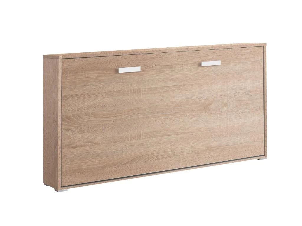 Lit Pliant - Venprodin - 90X190Cm - Couleur Effet Chêne 1 Lit Pliant - Venprodin - 90X190Cm - Couleur Effet Chêne