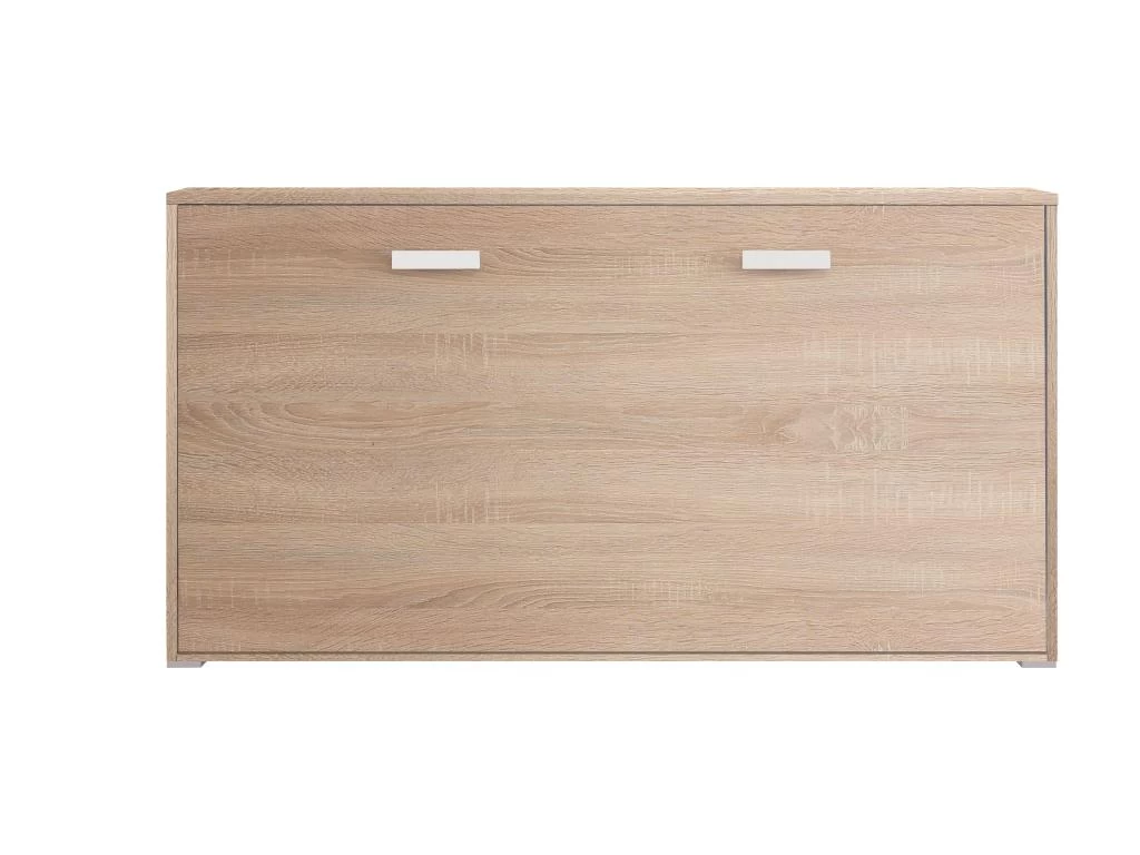 Lit Pliant - Venprodin - 90X190Cm - Couleur Effet Chêne 2 Lit Pliant - Venprodin - 90X190Cm - Couleur Effet Chêne – Image 2