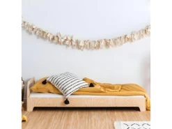 Lit 70x140 Sommier Inclus Garance Bois