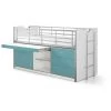 Lit Compact Enfant 90x200 Turquoise - Terre De Nuit