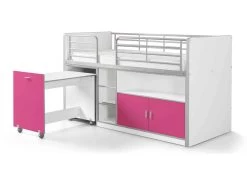 Lit Compact Enfant 90x200 Cm Fuschia